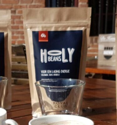 Zak Holy Beans koffie Voor een lading energie van 200 gram
